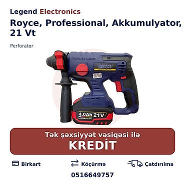 acar desti: Elanın başlığı: Perforator Royce, Professional, Akkumulyator, 21 Vt — 1