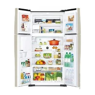 satfinder satisi: Hitachi R-W760PU7 GPW Soyuducu 540L No Frost İnverter French Door — 1