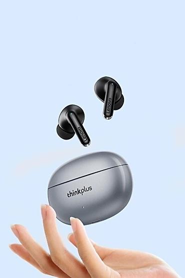 Qulaqcıqlar: Yeni Simsiz (Bluetooth) Qulaqcıqlar, Lenovo, rəng - Boz — 6