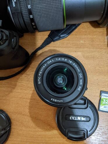 фото плёнка: Объектив 18-50 на фотокамеру Pentax в отличном практически новом