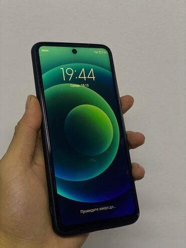 телефон койгуч: Redmi, Redmi Note 9S, Колдонулган, 64 ГБ, түсү - Көк, 2 SIM