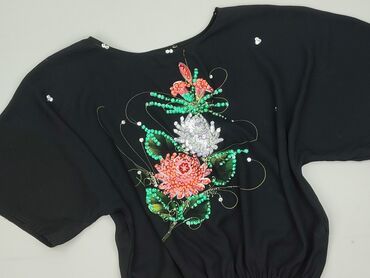moda plus size sukienki na wesele: Bluzka damska, rozmiar 2XL