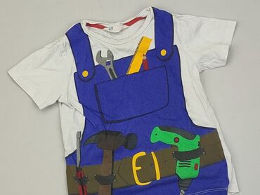 sinsay koszulki chłopięce: Koszulka, H&M, 3-4 lat, 98-104 cm, stan - Dobry
