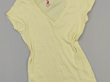 żółty t shirty damskie: T-shirt, S, stan - Zadowalający