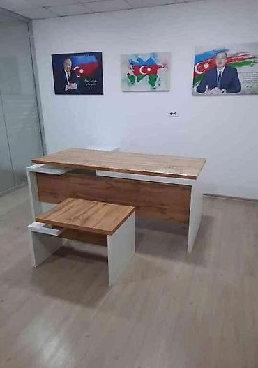 стол письменный с ящиками: Ofis mebeli Ofis mebel dəsti - birbaşa fabrikdən satış ⚜ şəkillər — 1