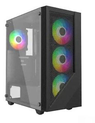 Ostali kompjuterski delovi: PC kućište Raidmax – mid-tower sa ARGB osvetljenjem - Prednji panel — 13