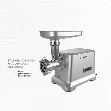 Ət çəkən maşınlar: Ətçəkən maşın "YOSHIRO YMG-L6149A22 MET 2200W"Kreditlə ayda sadəcə — 1