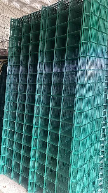 Сварная сетка: Секция забора 3D из сварной металлической сетки Описание: - Секции из — 11