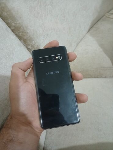 c5 samsung: Samsung Galaxy S10 5G, 128 GB, rəng - Qara, Barmaq izi, İki sim kartlı