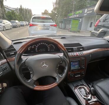 Mercedes-Benz: Mercedes-Benz S-Class: 1999 г., 5 л, Типтроник, Бензин, Седан — 9
