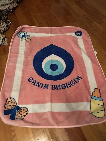 alon tekstil: Uşaq yorğanı – “Canım Bebeğim” dizaynlı - Yumşaq, tüklü tekstura — 1