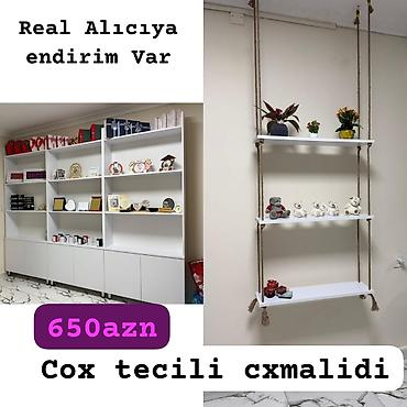 Hundurluk 2.40m Uzunluq 3m Ici 40sm Material laminat. Qiymet 650azn — 1