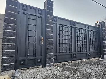 Распашные ворота: Ворота Бишкек от 35 тыс и выше. Распашные ворота, откатные ворота — 14