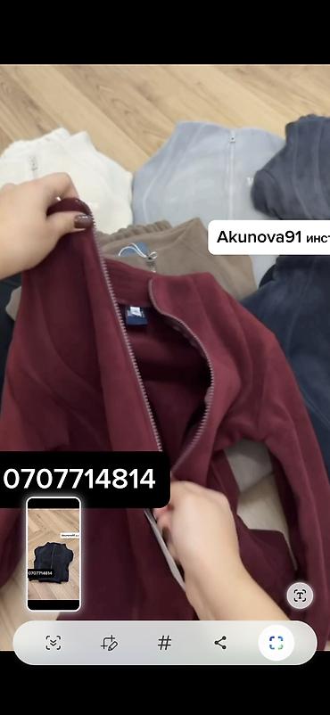 одежда бишкек женская: Детский комплект из мягкого флиса: кофта на молнии + брюки.размеры 36 — 3