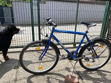 Bicikli za odrasle: KonBIKE muški/uni treking/MTB bicikl, čelični ram TIG Oversize, plave — 1