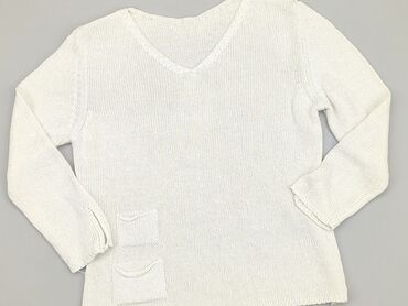biała spódniczka w czarne kropki: Sweter, S, stan - Zadowalający