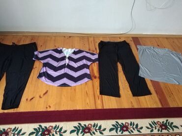 Ev geyimləri, pijamalar: 50 razmer boyukbeden paltarlar biri 5manat — 7