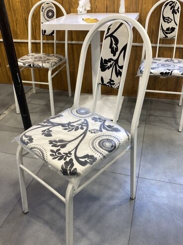 metbex kafeli: Для кухни, Нескладной, цвет - Белый Стул