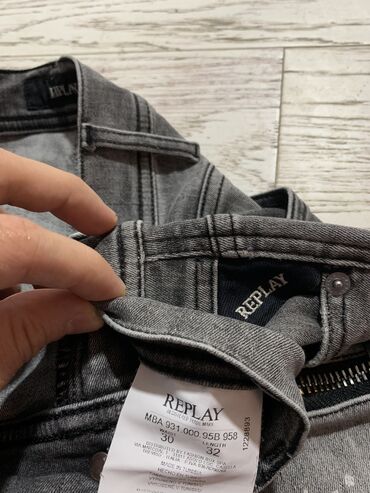 Farmerke: Replay-Jondrill-Slim Fit-Muske farmerke-Vrhunski model — 3