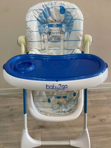 Yemək masaları, oturacaqları: 90 AZN. Baby2go uşaq yemek masası. Turkiyeden alınıb cox az istifade