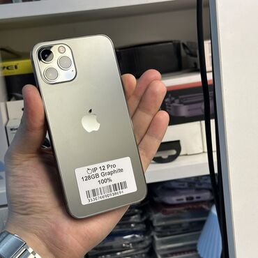 Apple iPhone: IPhone 12 Pro, Б/у, 128 ГБ, Space Gray, 100 %