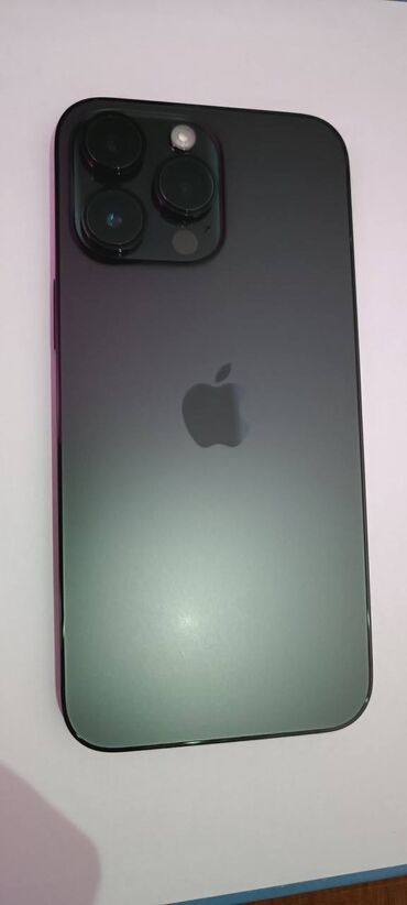 iphone 6 цена бишкек: IPhone 14 Pro Max, Колдонулган, 256 ГБ, Deep Purple, Куту, 90 %