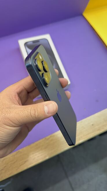 Apple iPhone: IPhone 15 Pro, Б/у, 256 ГБ, Коробка, 93 % — 2