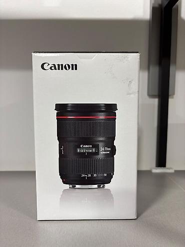 canon 70: Canon EF 24-70mm f/2.8L II USM obyektiv - Fokus məsafəsi: 24–70 mm – — 1