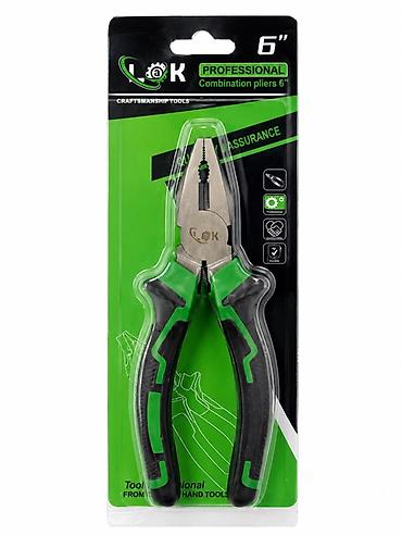 Kəlbətinlər: Kəlbətin – 6" - Ölçü: 6 düym - Tip: Combination pliers (tutma, bükmə — 1
