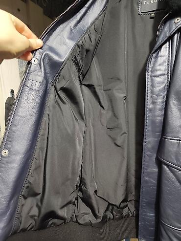 Куртки: Мужская куртка, M, Massimo Dutti, Новый, цвет - Синий, Самовывоз, Платная доставка — 8