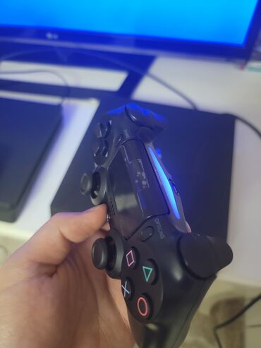 PS4 (Sony Playstation 4): 💥PlayStation 4 Slim – 1TB yaddaşla 🎮Konsol ideal vəziyyətdədir — 5