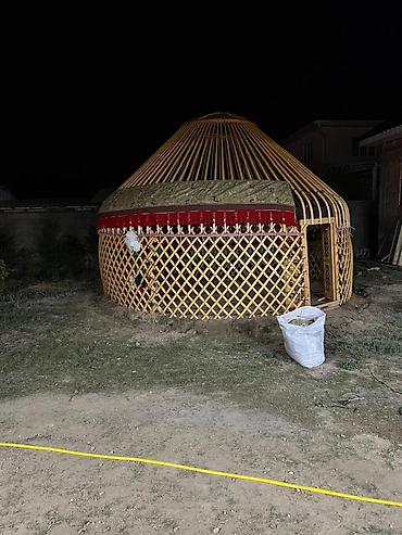 Продажа юрт: Юрта (традиционная кочевая жилищная конструкция) с полным внутренним — 3