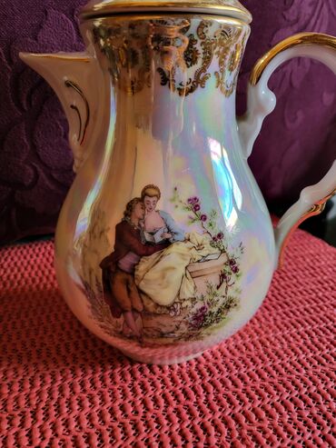 Čajnici: Bokal 1918g + Oscar Shaller Bavaria porcelan. Bokal je nov,pozlata na lalafo.rs — 4 Čajnici: Bokal 1918g + Oscar Shaller Bavaria porcelan. Bokal je nov,pozlata — 4