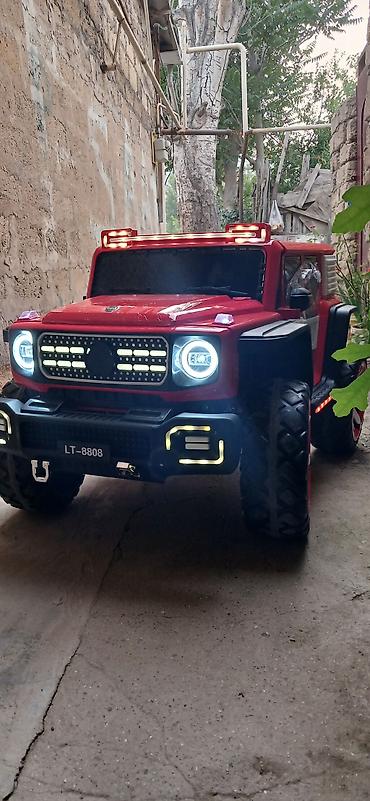 vertolyot konstruktorlar: Uşaq üçün elektrikli maşın – off-road tipli Jeep stilində model - — 3