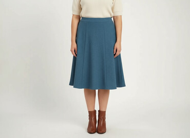 plisowane spódnice szara: Honor, Women`s skirt, size XL
