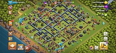 can əti: Clash of Clans hesabı – inkişaf etmiş kənd və binaçı bazası Əsas — 1