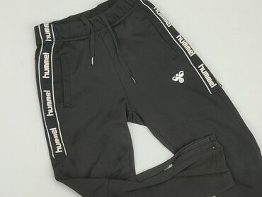 kurtka zimowa chłopięca 86: Sweatpants, Hummel, 8 years, 128, condition - Good