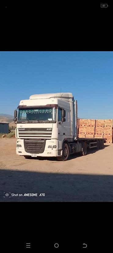 седло на даф: Тягач, DAF, 2006 г., Тентованный — 1