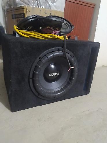 avto kalonka: Avto subwoofer qutusu ilə - Marka: BOSSE (subwoofer) - Tip: Avtomobil — 2