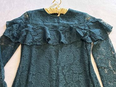Haljine: PS Fashion XL (EU 42), bоја - Zelena, Večernji, maturski, Dugih rukava — 3