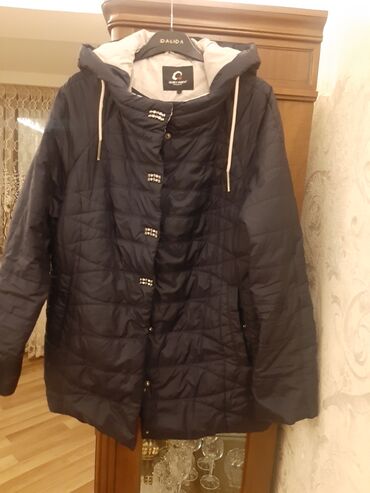 dlinnye yubki v kletku: Женская куртка XL (EU 42), цвет - Синий