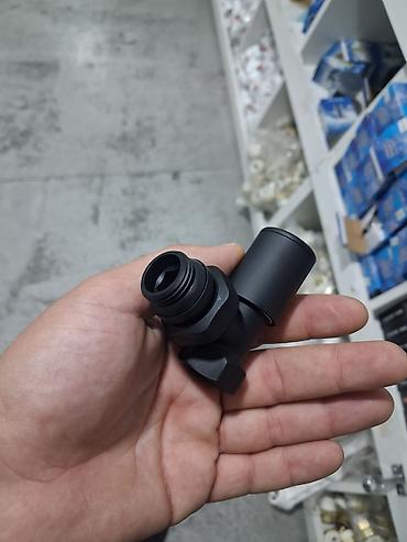 Turkiye Qara rəngli radiator künc kranı (bucaqlı vanalı çıxış) -