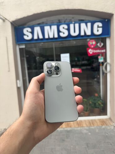 dyson qiymeti: IPhone 15 Pro, 128 GB, Natural Titanium