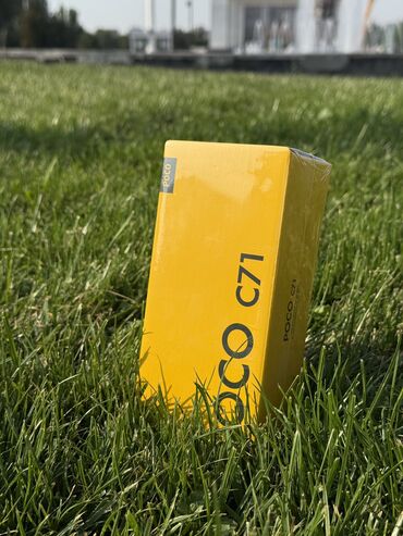 телефоны xiaomi redmi нот 7: Poco C61, Жаңы, 128 ГБ, түсү - Кара, 2 SIM