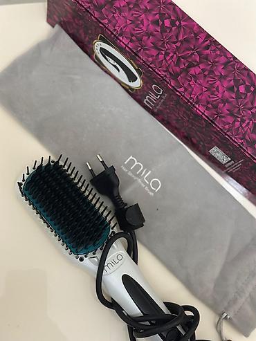 iphone 11 telefon: Mila Hair Straightening Brush – elektrikli saç düzləşdirən daraq 120 — 1