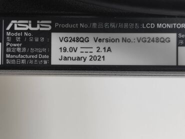 Monitori: Asus gejmerski monitor 24" Asus VG248QG TN gejmerski monitor 24" — 7