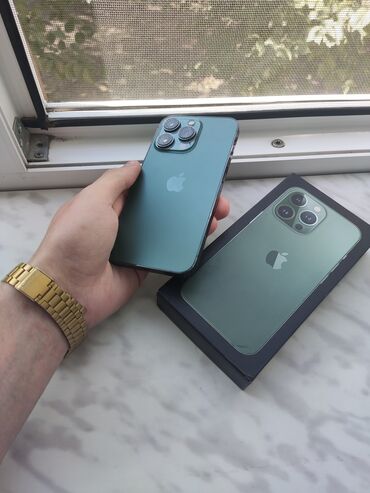 dubay ayfonu: IPhone 13 Pro, 256 GB, Yaşıl, Face ID