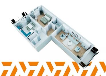 Продажа квартир: 2 комнаты, 70 м², 108 серия, 3 этаж, ПСО (под самоотделку)