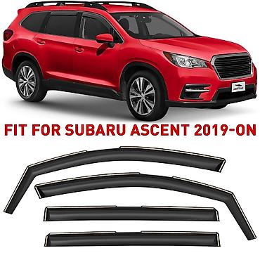Ветровики (дефлекторы окон) для Subaru Ascent с 2019 года и новее. -