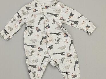 piżama pajacyk 116: Pajacyk, 0-3 m, stan - Dobry